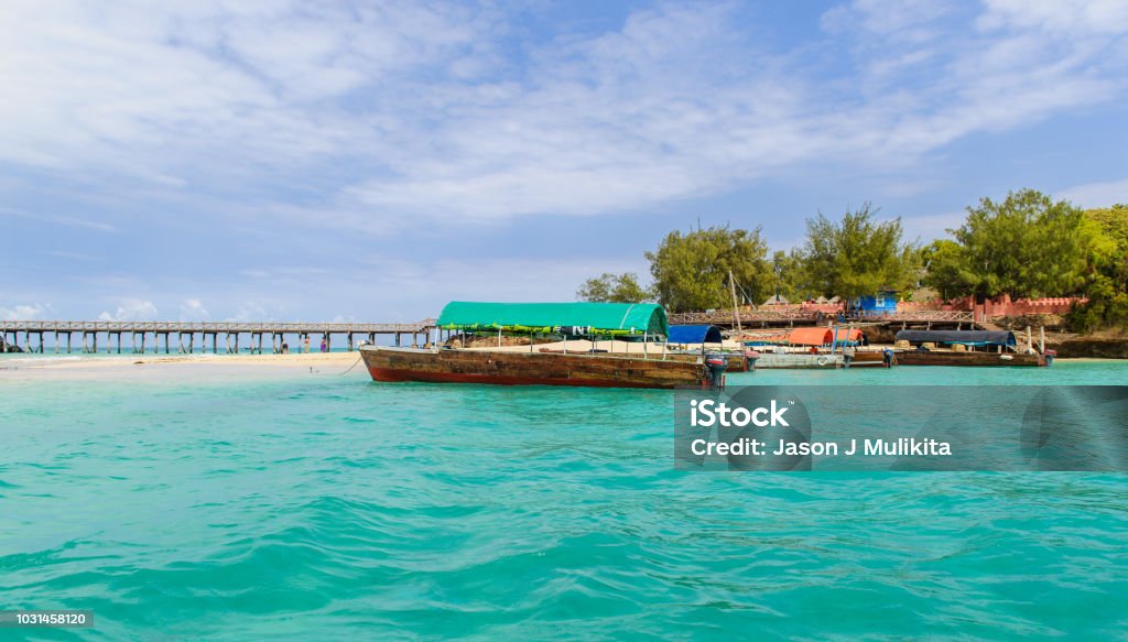 Tropical sandbank